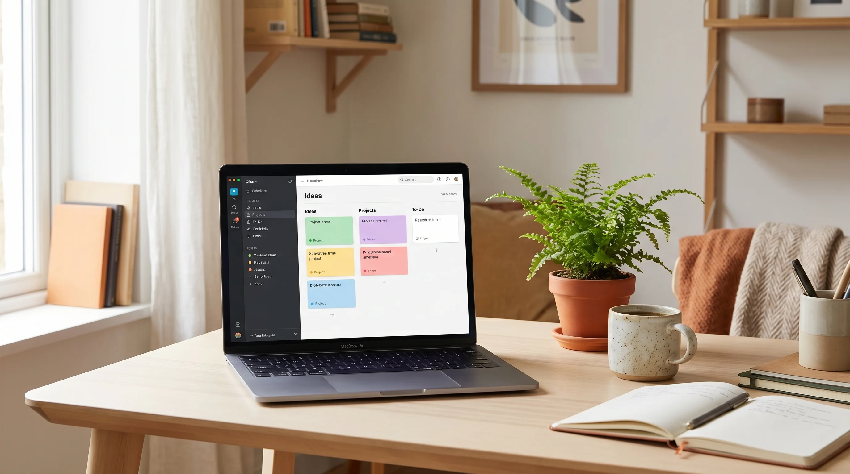 Dictating into Notion on Mac with voice typing